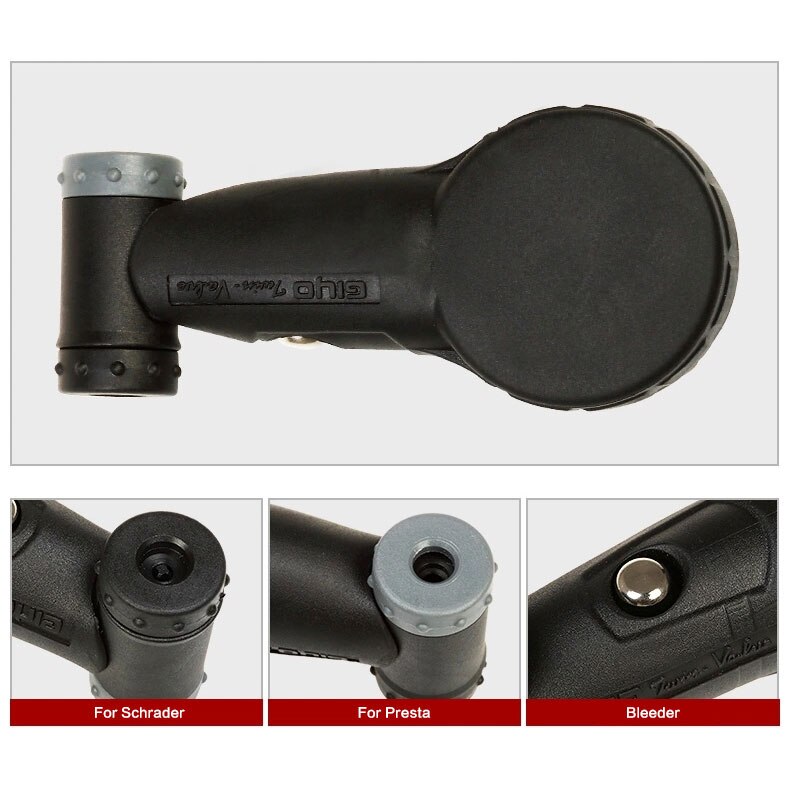 Giyo däck bord cykel däck tryckmätare 160 psi mountain road cykel luft däck mätare för presta ventil/schrader ventil