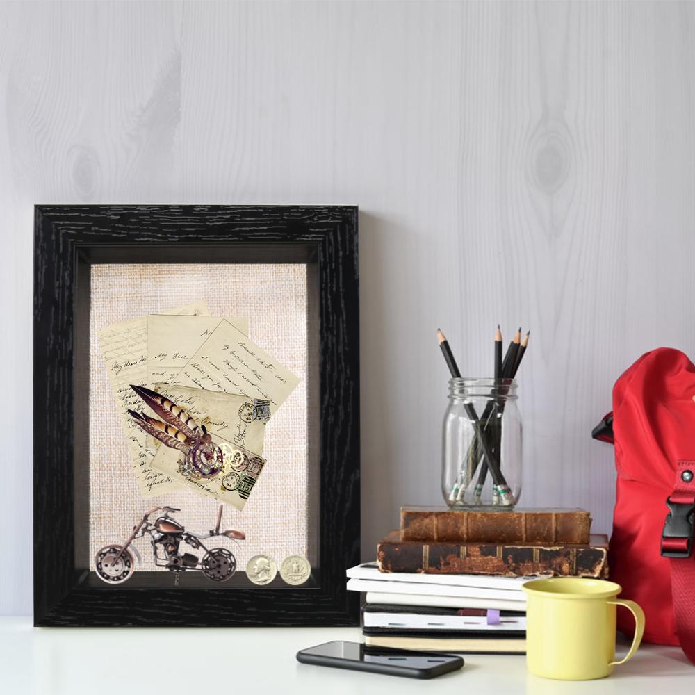 Wood Picture Frames Wall Photo Frame Family Picture Wall Decoration Display Living Room Hallway Bedroom