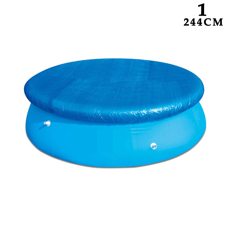 1 Pc Large Size Swimming Pool Square Round Ground Cloth Cover Dustproof Floor Cloth Mat Cover For Outdoor Villa Garden Pool: 244cm
