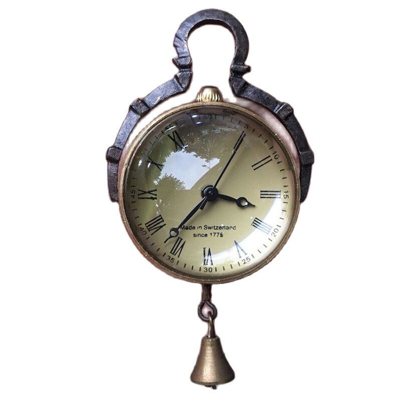 Montre mécanique Antique semi-automatique, rétro, boule de cristal Bronze,: Default Title
