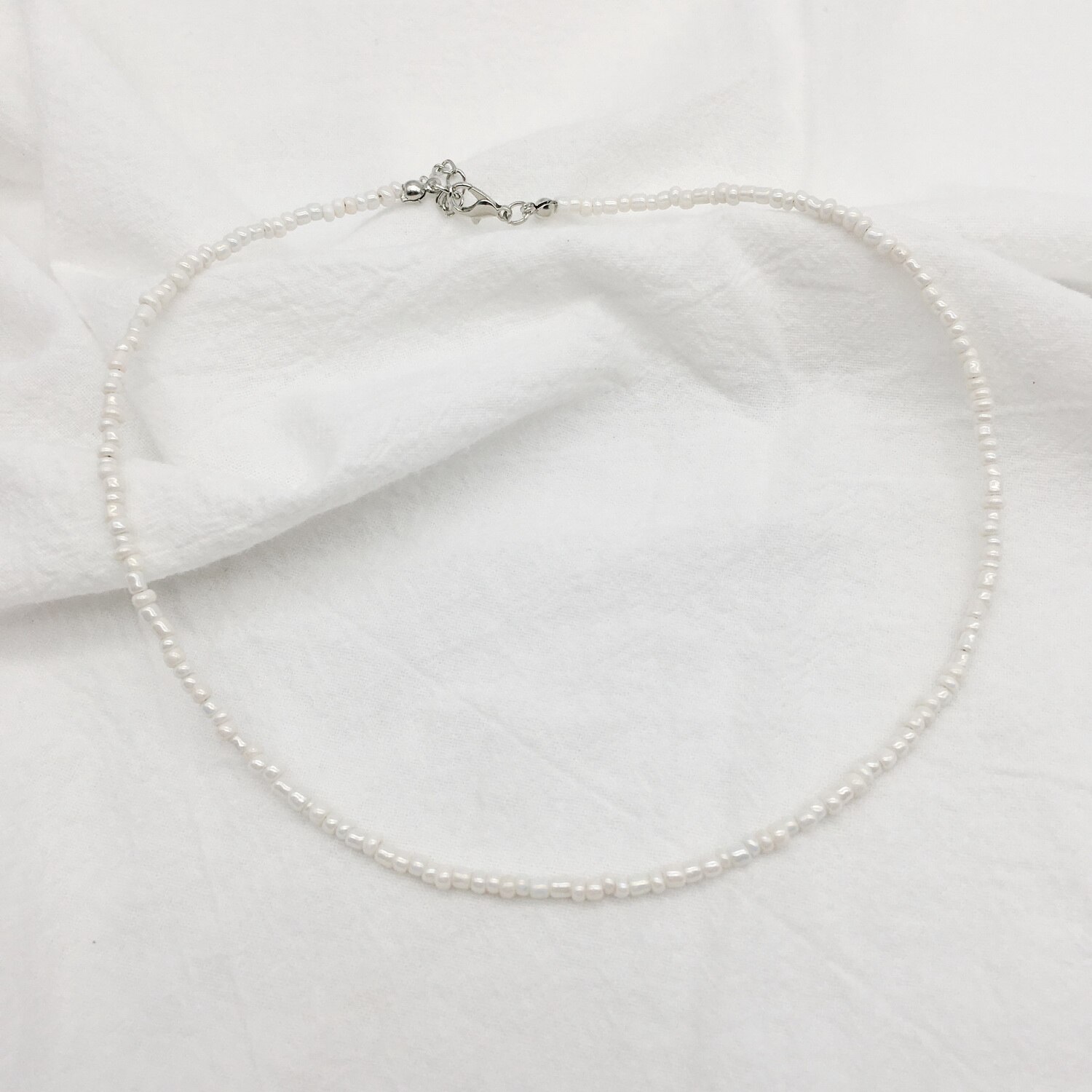 Choker damski 2021 moda 3 mm koraliki Bohemia Beach krótki naszyjnik dla urody kobiety dziewczyny hurtownia naszyjnik: 20