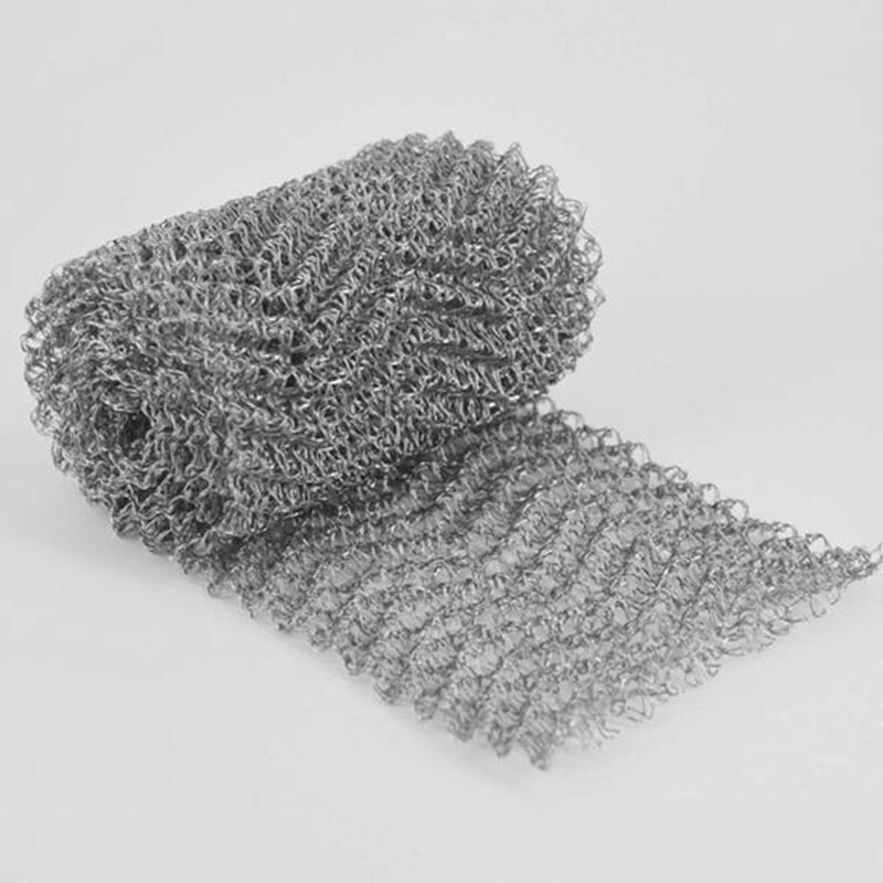 4 Meters 4-Wire SUS 304 Stainless Steel Mesh Woven Filter Hygienic Food-Grade Distilled Brewed Beer 100Mm Wide