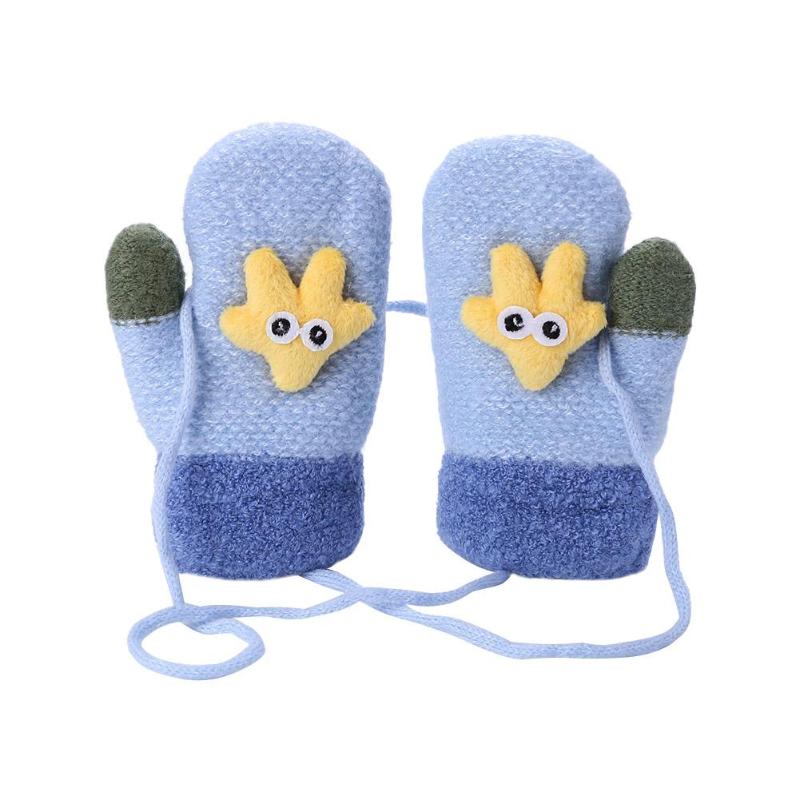 1 Pair Bambini Del Fumetto Guanti Imitazione di Agnello In Pile Addensare Ragazzi Delle Neonate Autunno Inverno Caldo Regali di Accessori di Abbigliamento: 02