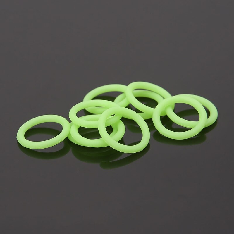 10Pcs G1/4 ''Waterkoeling Accessoires Lichtgevende Siliconen Afdichting O-Ring OG-1410 B2QF