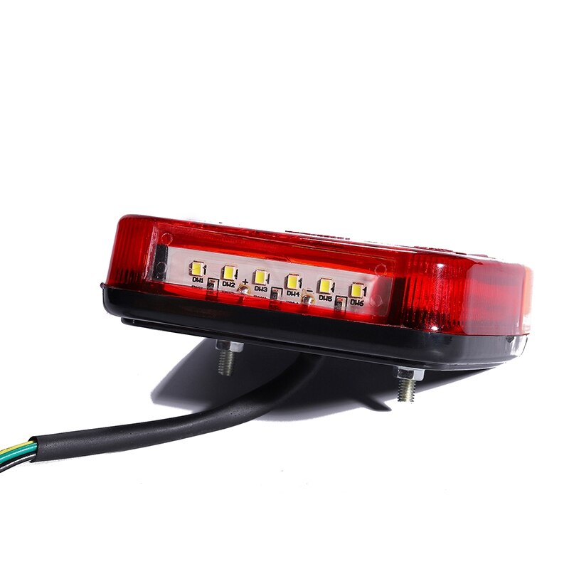 2 Stuks Algemene Purpose Led Auto Vrachtwagen Achterlichten Stop Knipperlichten