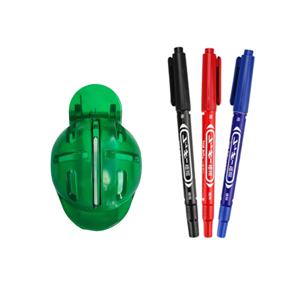 Golf Ball Liner Golf linie stift 3 farben stift 2 farbe kunststoff Liner für Golfspieler praxis Zeichnung Kennzeichnung Ausrichtung Putten Werkzeug: Gelb