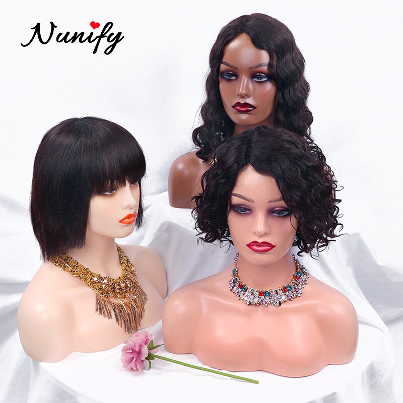 Nunify Mannequin Head For Makeup Practice Mannequin Head With Shoulders For Wig Display Realistic Mannequin Head With Shoulders