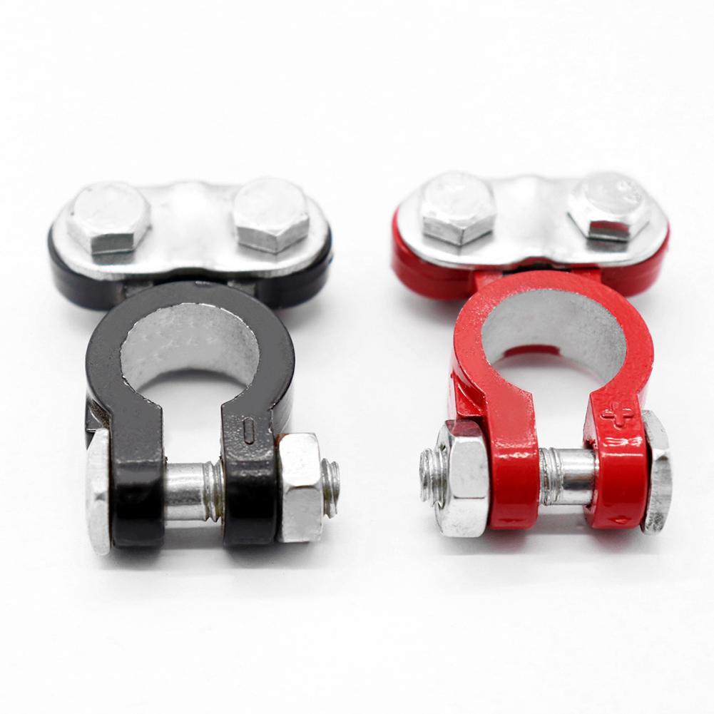 1 Pair Universal Positive Negative Car Battery Terminals Clamp Connector
