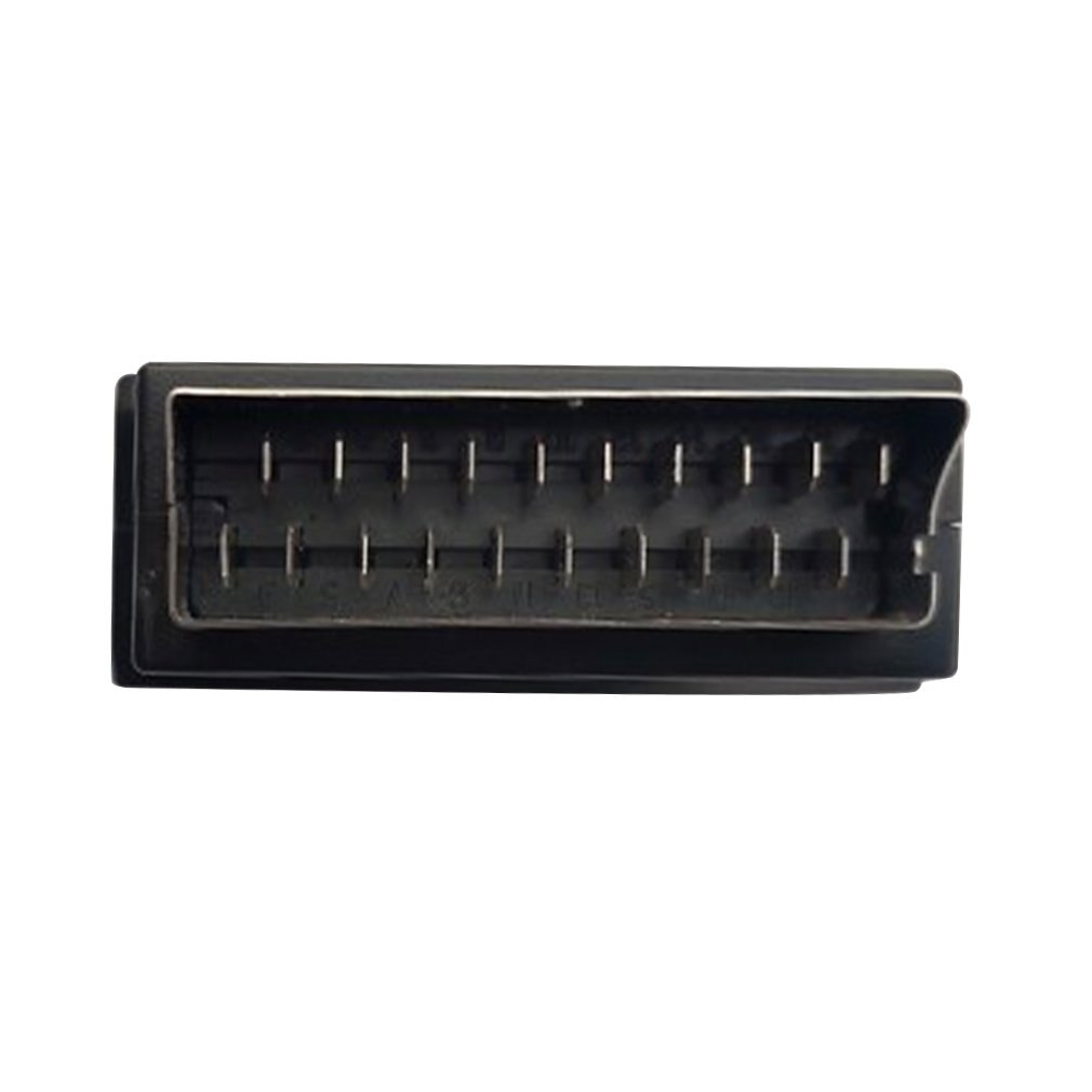 Scart Adapter Av Blok Naar 3 Rca Phono Composite S-Video Met In/Out Switch Scart Naar Svhs adapter Voor Video Dvd Recorder