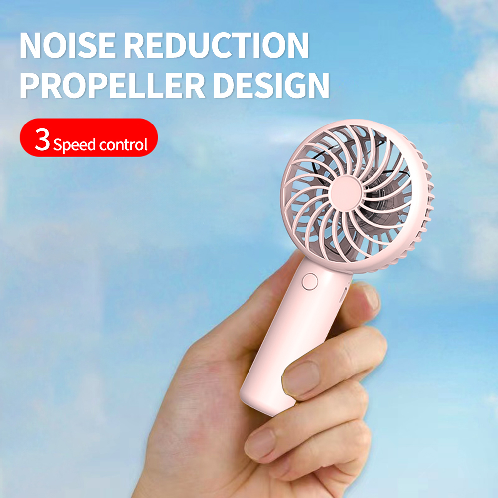 Ventilateur Portable Rechargeable pratique petit ventilateur de poche ventilateur à main léger Mini ventilateur portatif refroidisseurs d'air
