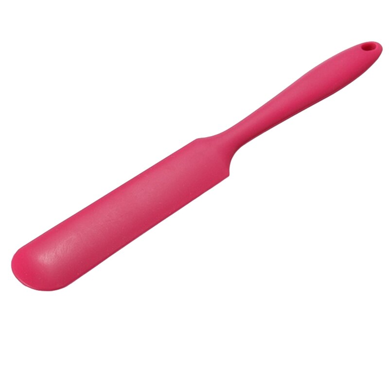 1 x Silicone Batter Spatula Cake Cream Mixer Long Handled Models Baking Scraper Random Color Dropshiipping