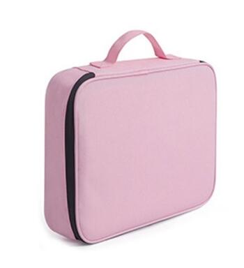 Folder for Documents Ticket Waterproof Document Holder Organizer for Documents Certificates File Folder Large Travel Storage Bag: pink