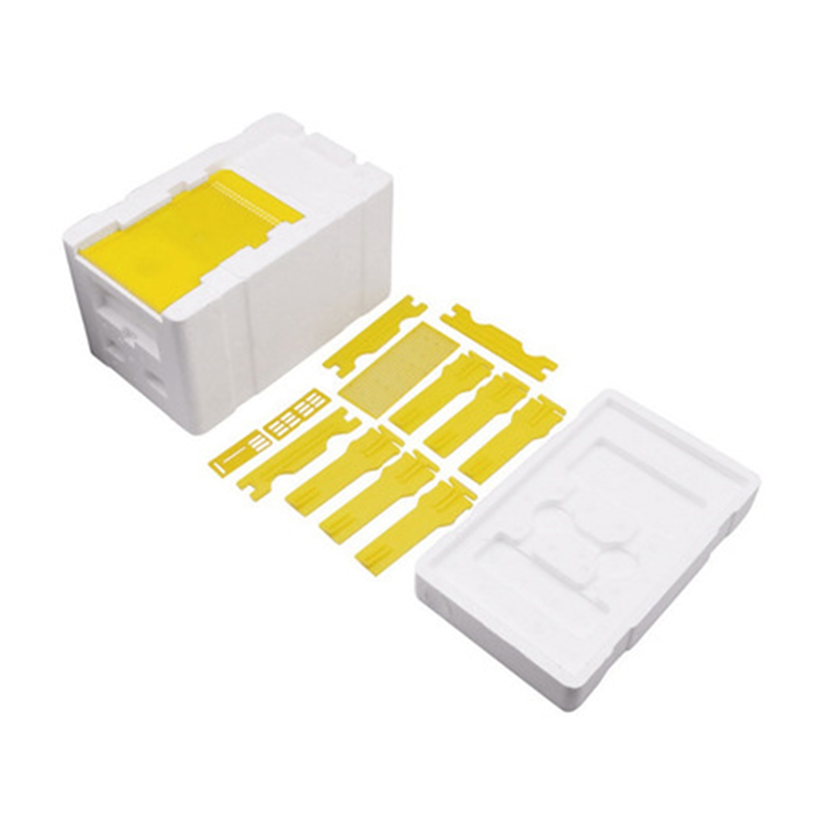 Bee Box Beehive Nest Bee Nest Beekeeping Tool Single Layer Foam Box Eps Perfect Garden Tool Bee Pollination Box