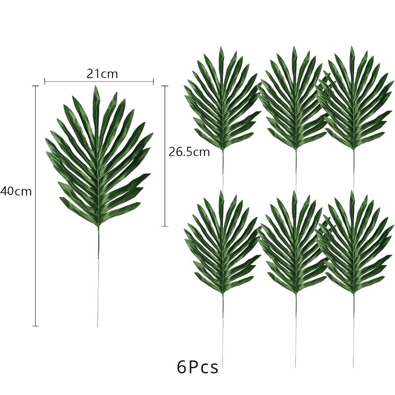 Vand græs eukalyptus plast kunstige planter palmeblad grøn plast blomst plante bryllup hjem pary dekoration bord dekorationer: K