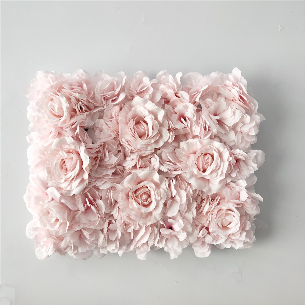 40*30cm Artificial Flower Wall Decor Wedding Backdrop Party Event Birthday Scene DIY Silk Rose Flowers: C8