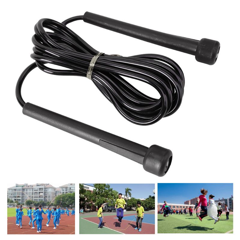 Skipping Rope Nylon Jumping Speed Exercise Handle Boxing Fitness Training Adults