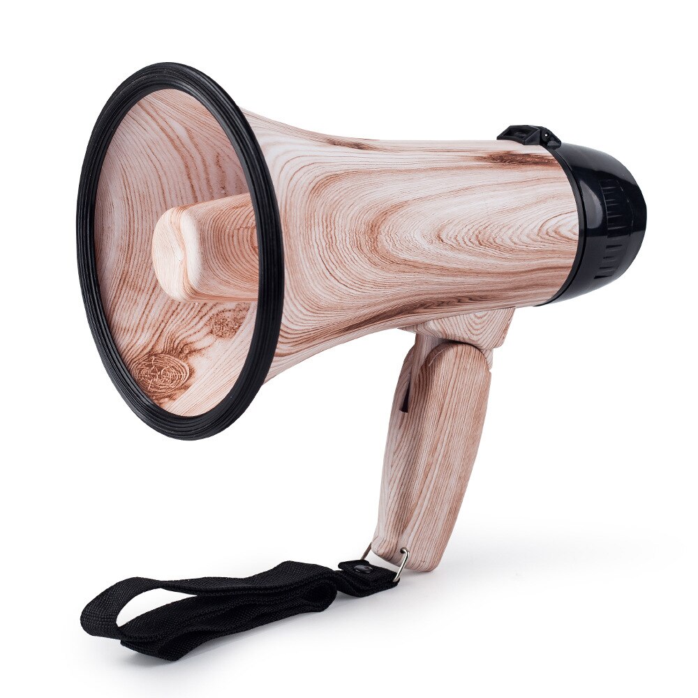 Outdoor Handheld Multifunctionele Megafoon Opladen Opname Alarm Hoorn High-Power Luidspreker