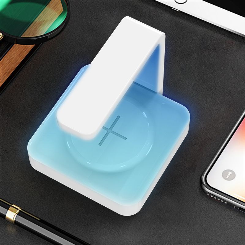 2 In 1 Telefon Uv Sanitizer Drahtlose Schnelle Lade Tragbare für Uv-Desinfektion Lampe Maske sterilisator Alle handys