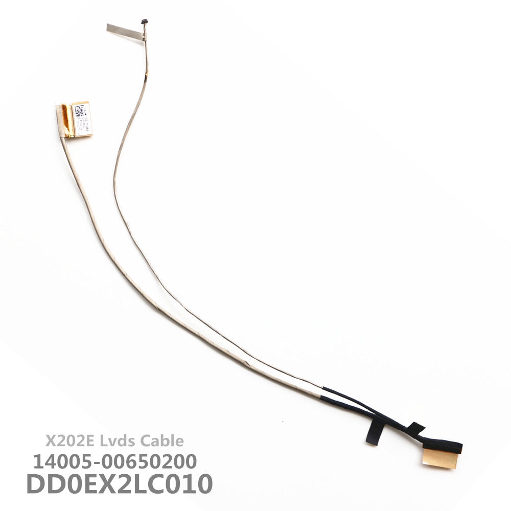 DD0EX2LC010 Voor ASUS X202E Lcd Lvds-kabel 1422-00650200 40Pin