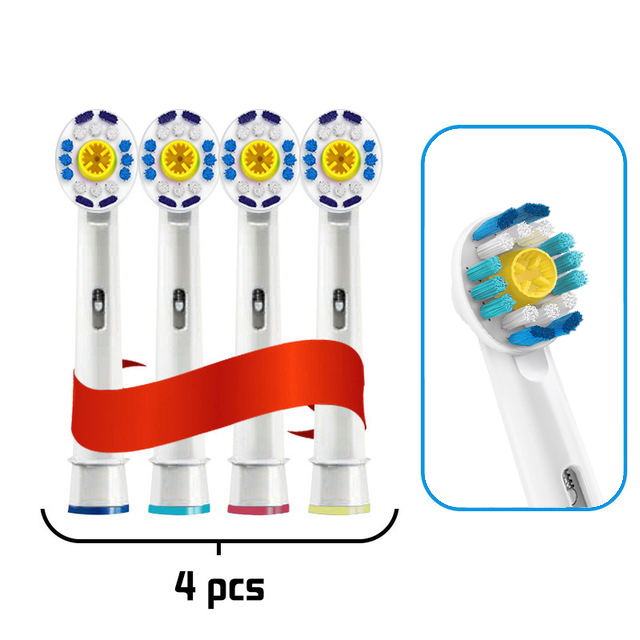 Electric brush head For Oral b Brush heads attachments Replacement Spares Refills oral-B nozzles: Brown