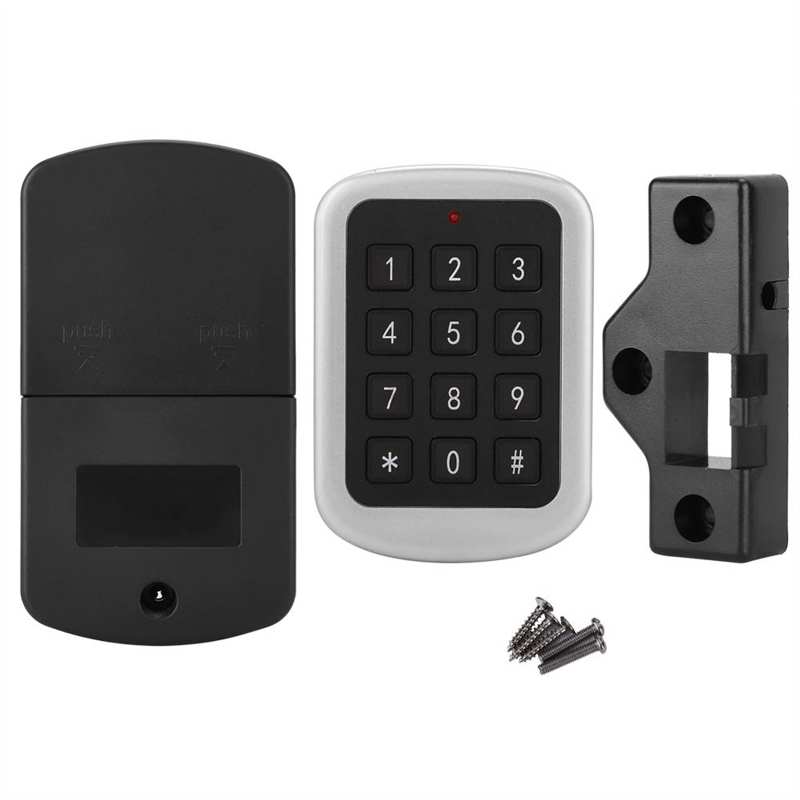 Elektronisches passwortschloss für die haussicherheit, elektronisches schrank- und aktenschrank-schubladenschloss