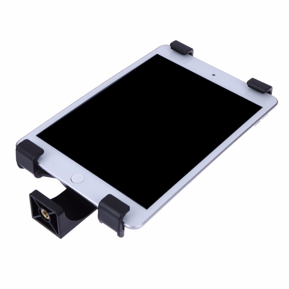 Universele Tablet Statief Mount Klem Met 1/4 "Draad Adapter Voor Ipad 2/3/4/Air/air2/Mini Voor Galaxy Tablet Telefoon Beugel Houder