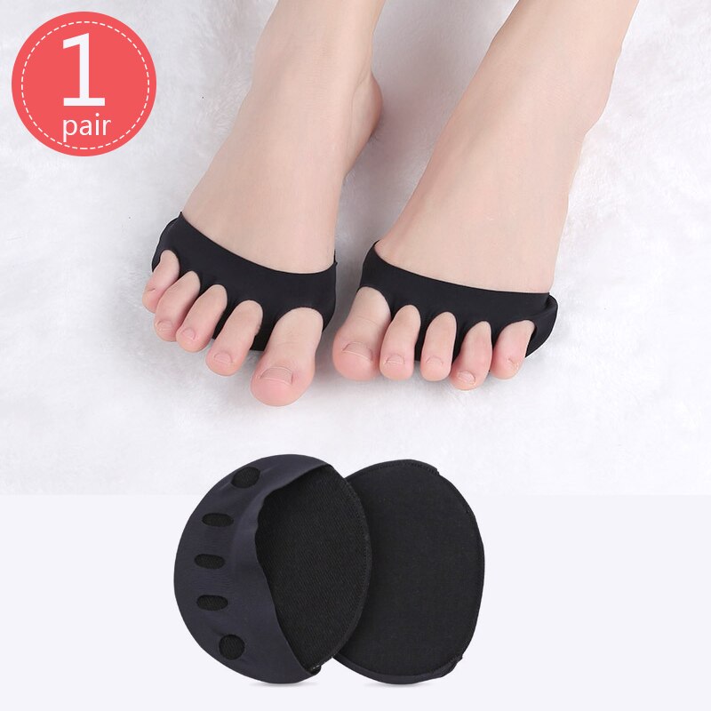 Plantillas de silicona para zapatos, almohadilla para el antepié, soporte para el arco, herramientas para el cuidado de los pies, almohadilla de Gel, Corrector de juanete, separador de dedos, 1-5 pares: 1Pair G130 B
