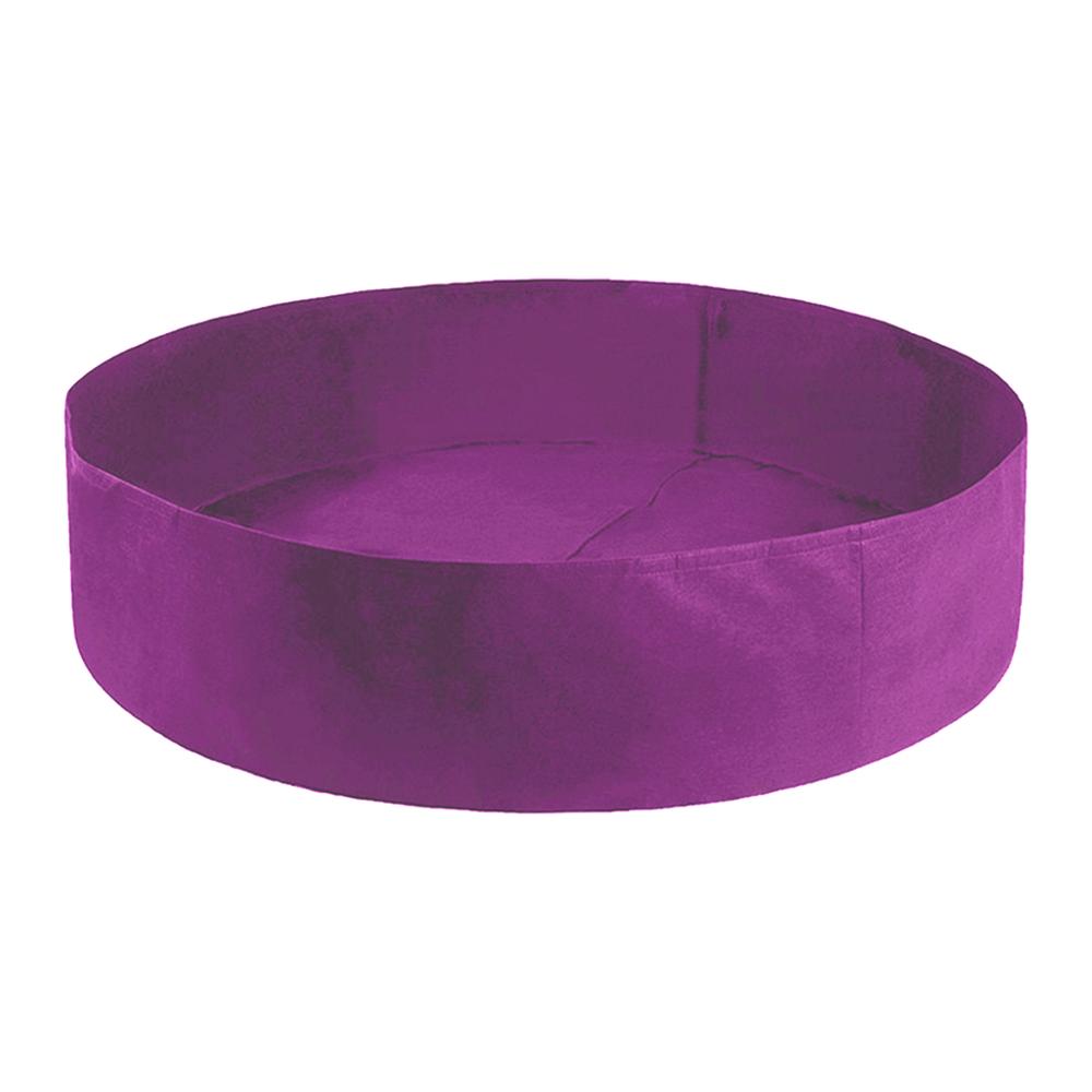 Vegetable Grow Bag Plant Bed Planter Container Bag Plant Growing Cultivation Round Planting Pot for Plants Nursery: purple 127cmX30cm