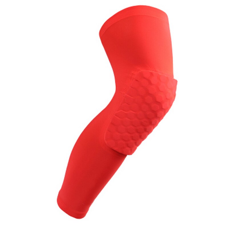 Sports Knee Guard Sleeve Honeycomb Pad Basketball Pad Protector Elastic Good Permeability Knee Brace Protector Knee Pad: C