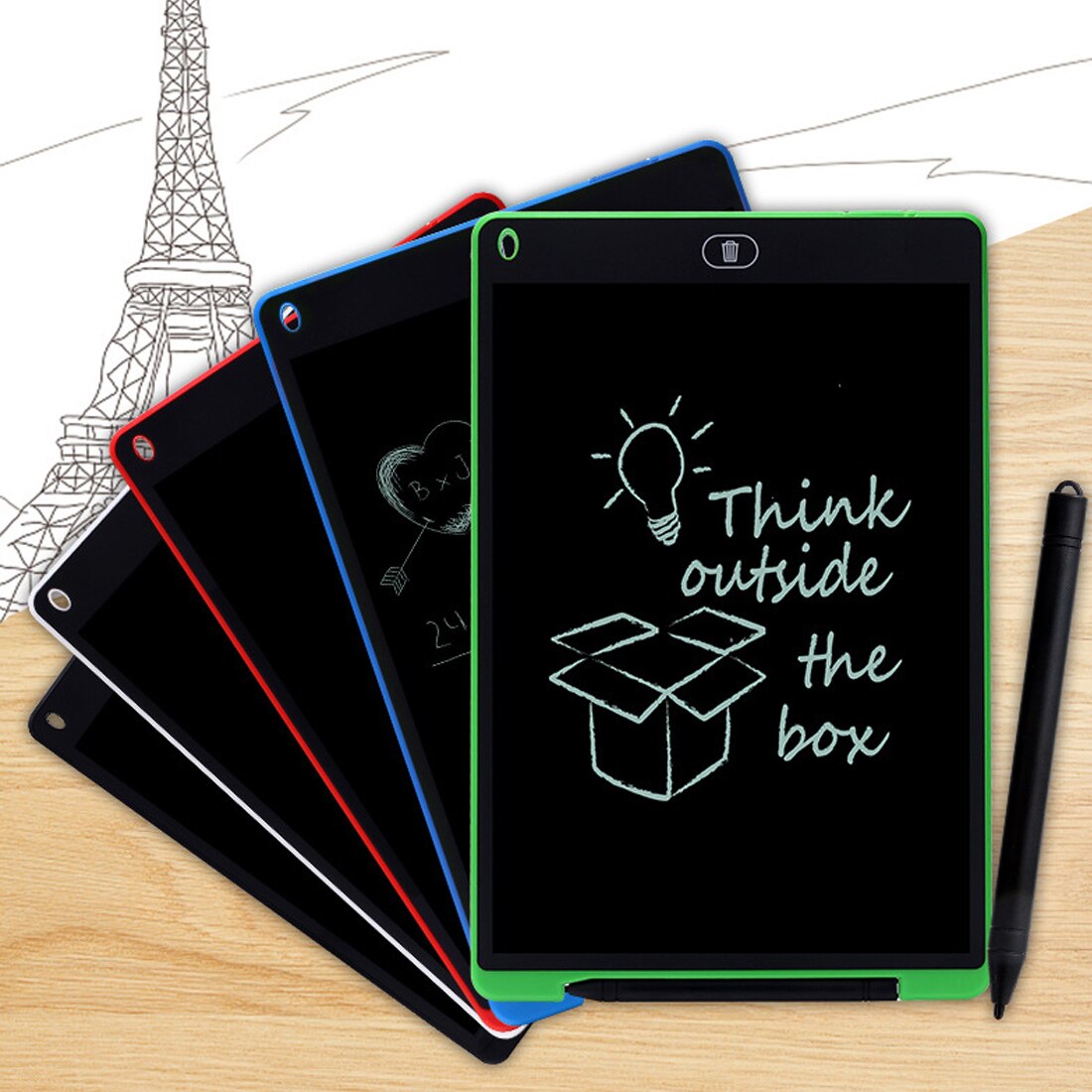 12-inch LCD Drawing Tablet - Digital Handwriting Pad for Kids & Home - USB Graphics Tablet
