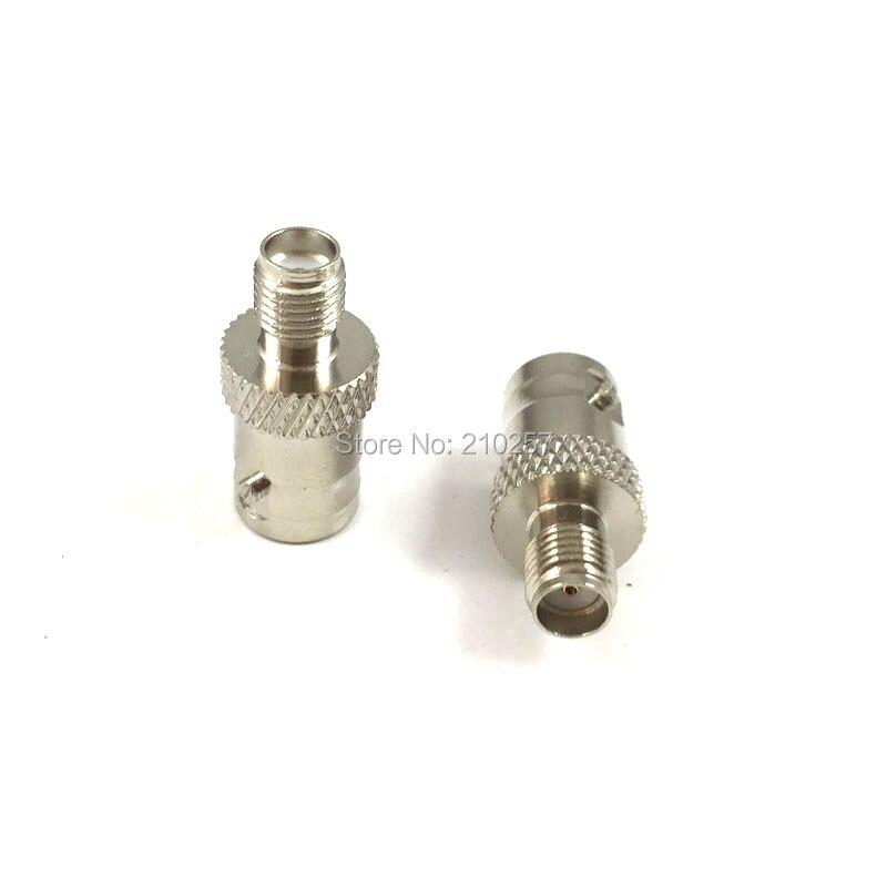 10pcs Sma Female Jack to Bnc Female RF Straight Connector Adaptor