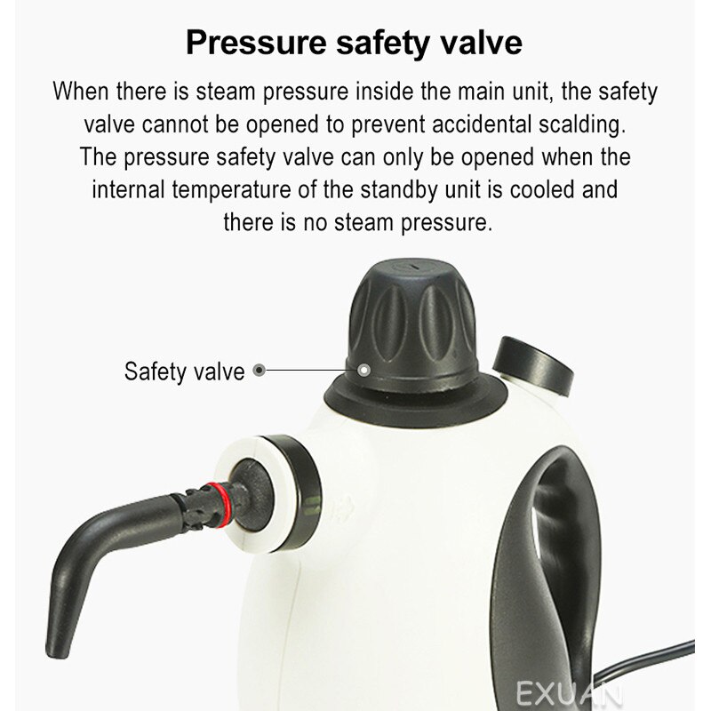 Multifunctional hand-held household appliances high temperature and high pressure steam cleaner to remove oil from kitchen