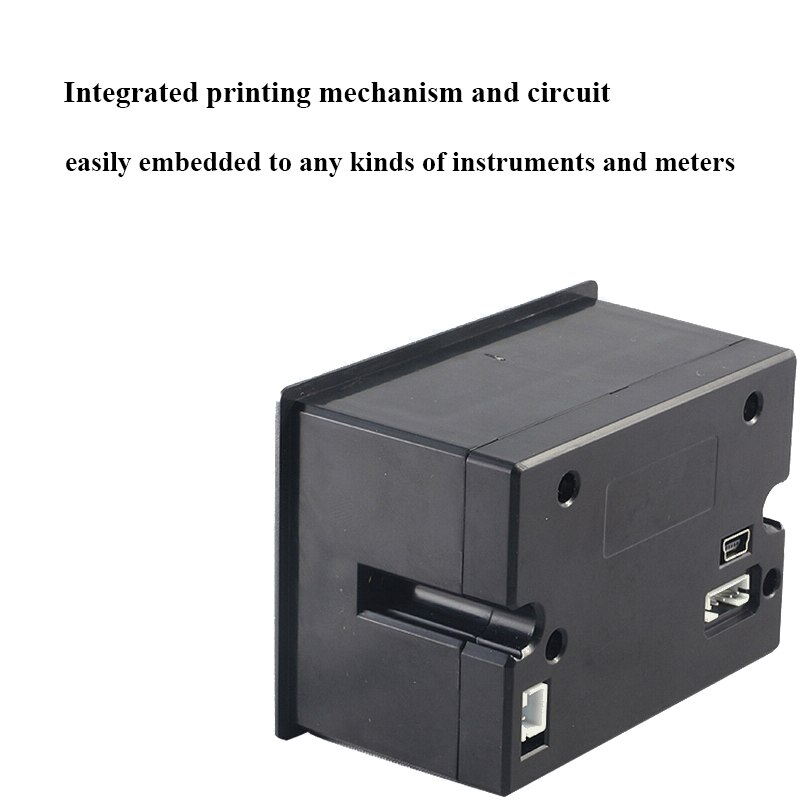 Imprimante thermique intégrée de position d'usb de la 58mm pour l'impression de reçu de poste et de taxi avec la langue multi