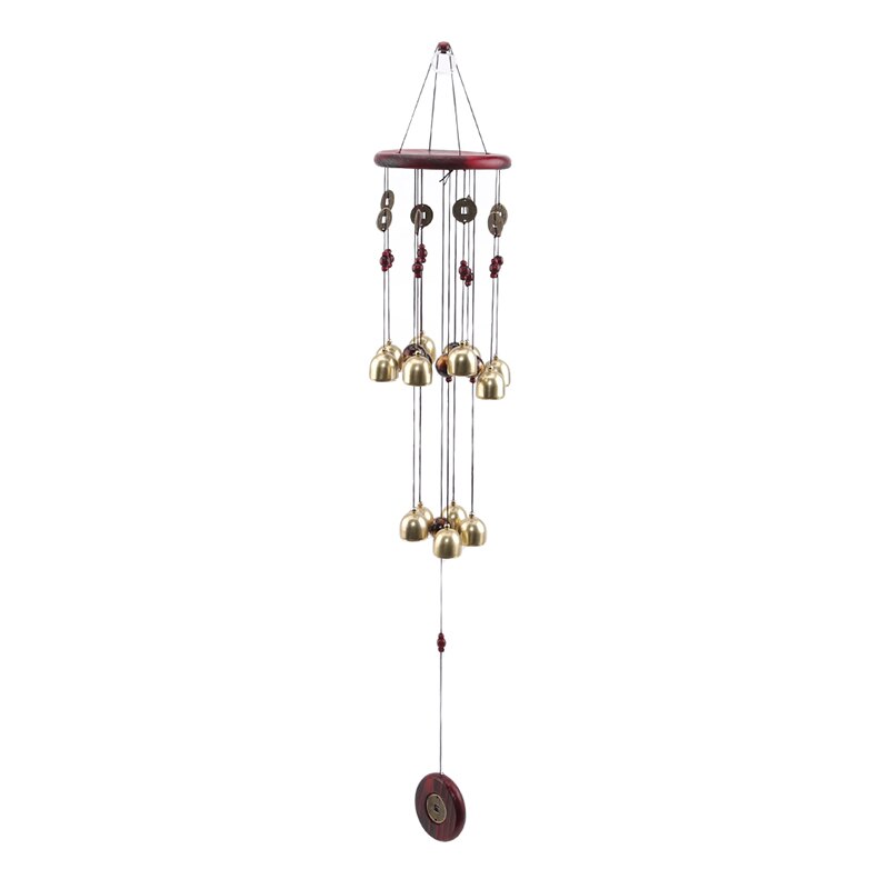 Mieszkanie na świeżym powietrzu dziedziniec multi-dzwon wiatr kuranty dekoracje ogrodowe metalowe kuranty wiatrowe ozdoby ścienne robić domu wiatr kuranty: Thirteen bells