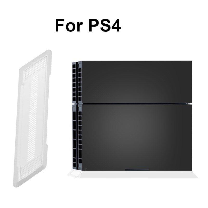 Vertikaler ständer für  ps4 schlanke konsolen, dockingstation, halterung für  ps4 host-basis für  ps4 pro-konsolen, gaming-zubehör: P4- weiße
