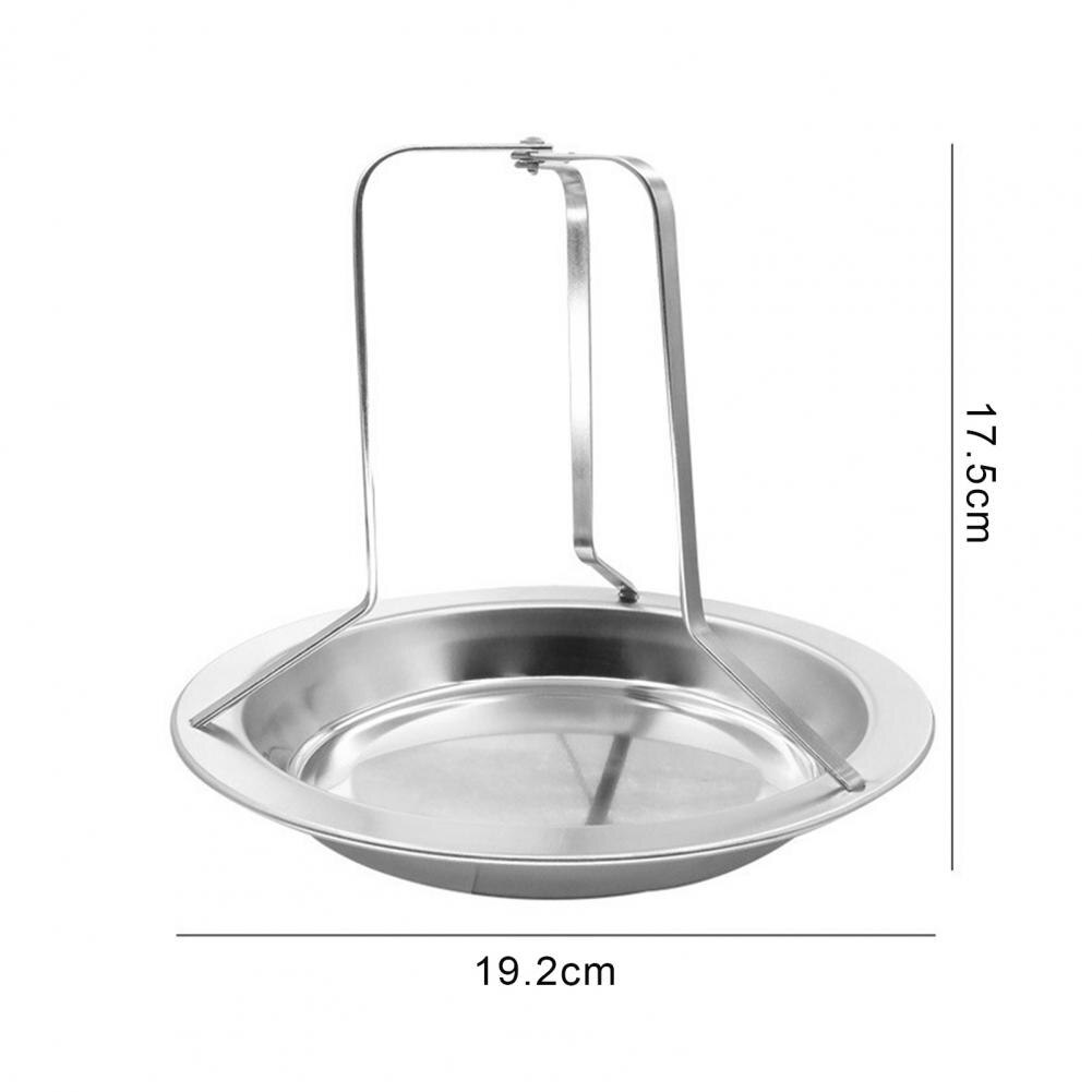 Chicken Roaster Rack Vertical Non-stick Stainless Steel Household Turkey Stand Holder for Barbecue