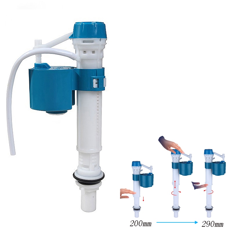 Zawór wlotu wody długość toalety chowany ogólny jednoczęściowy podział wody akcesoria robić akwarium