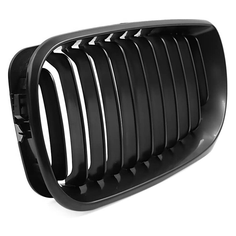 1 paire de gril de calandre noir mat pour 02-05 E46 4D berline 318I 320I 323I 328I