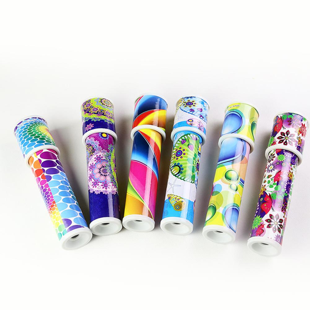 1Pc freundlicher Rotierenden Kaleidoscopes erfüllen sterben Baby neugier Farbige Quaddel Wissenschaft Experiment Pädagogisches Spielzeug gute geburtstag