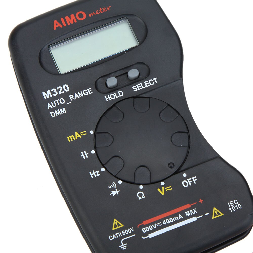 Aimo M320 Zakformaat Professionele Handheld Lcd Digitale Multimeter Frequentie Capaciteit Meting Data Hold Auto Varieert