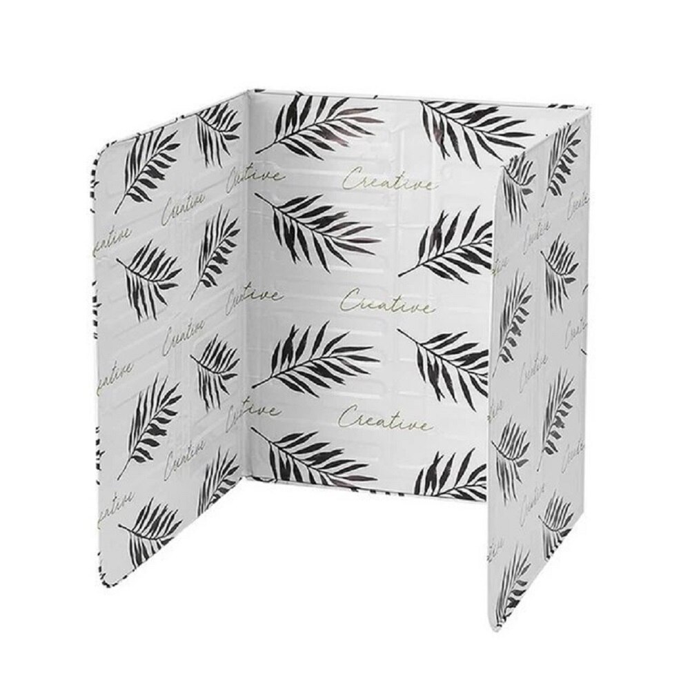 Ytwdqwqc Déflecteur D'huile De Cuisine Pliable, Panneaux Anti-éclaboussures Pour Cuisinière à Gaz, Bloc Anti-éclaboussures D'huile Protège La Peau Des Brûlures (Taille : 50 * 50 * 50CM