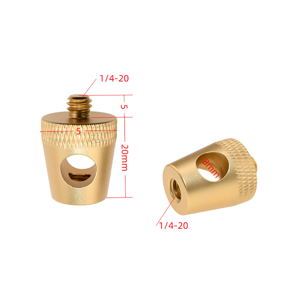 Soporte para lámpara de Camping, poste de luz desmontable, aleación de aluminio, soporte para luz exterior, colgador de lámpara, soporte adaptador para trípode de montaje 1/4-20