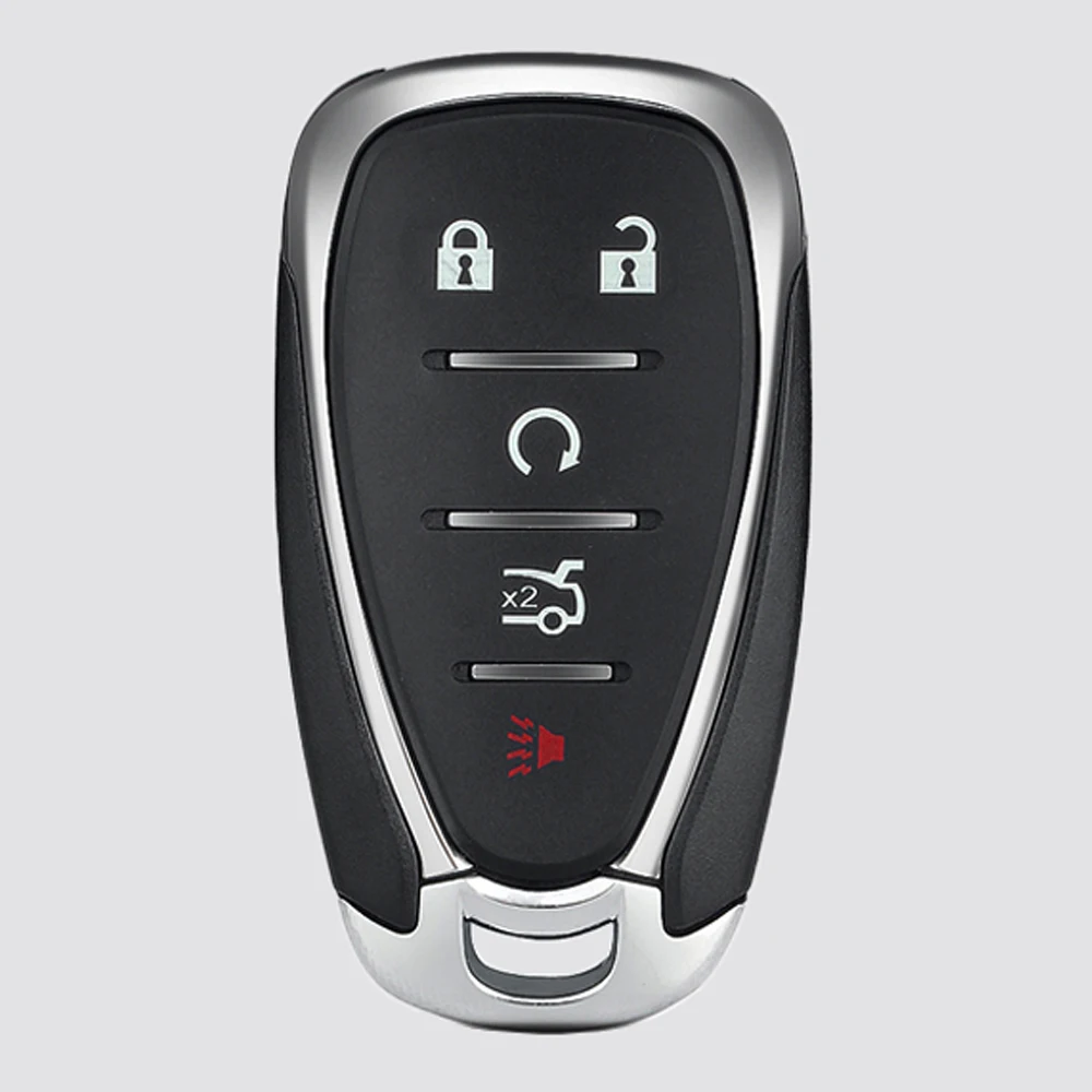 SUPERKEY 2/3/4/5 botones carcasa para llave remota Fob para Chevrolet Chevy Camaro Cruze Malibu Equinox: Marrón