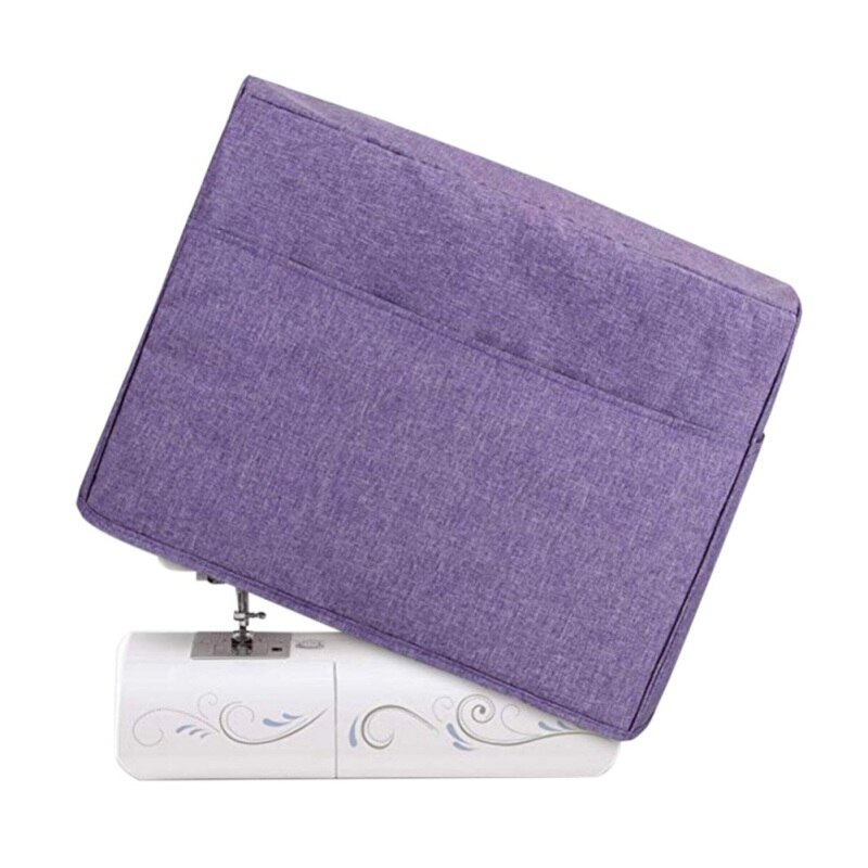 Housse anti-poussière pour Machine à coudre | Avec poches pratiques pour accessoires supplémentaires, protection étanche universelle pour Singer & Brother Mac