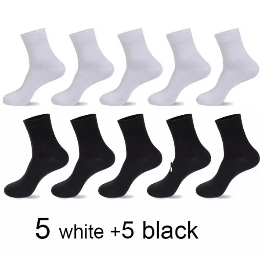 10 paar/männer Socken Polyester Baumwolle Mittelrohr Socken Sommer Dünne Einfarbig Atmungsaktive Geschäft herren Socken männer: Grasgrün