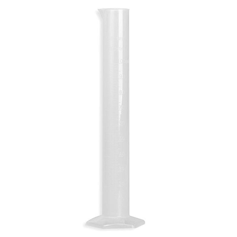 Conical Measuring Cup Plastic Transparent Graduated Cylinders Laboratory Kitchen Measure Tool School Lab Accessories 1Pc 100ML