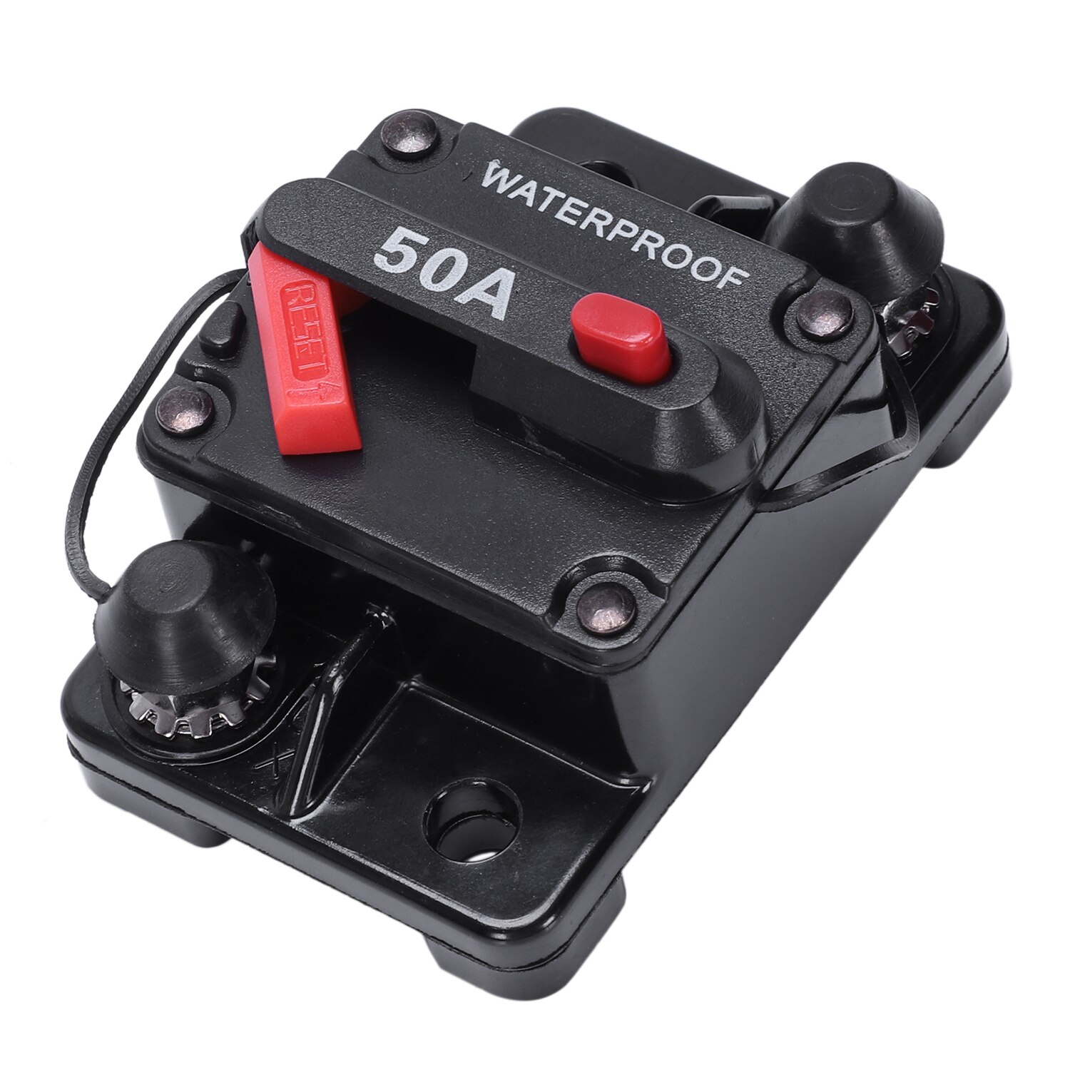 -12V/24V voiture Marine o porte-fusible 50A disjoncteur à réinitialisation manuelle
