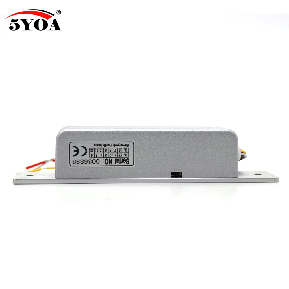 Klein high-end elektrisch insteekslot voor deurtoegangscontrole,  dc 12v roestvrijstalen nc-elektronica