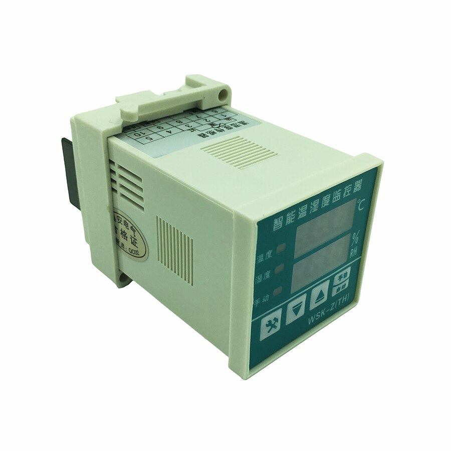 Digital thermostat hygrometer temperature and humidity controller meter Humidifier for incubator 220V 0-90C 0-99.9%RH