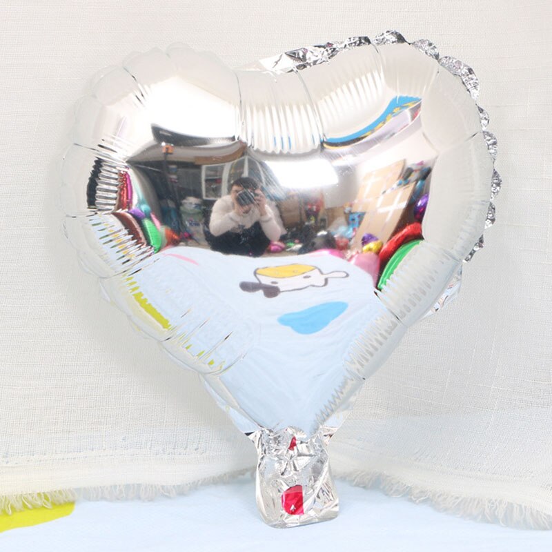 10 inch heart-shaped helium balloon wedding balloons ceremony decoration balloons love birthday balloons